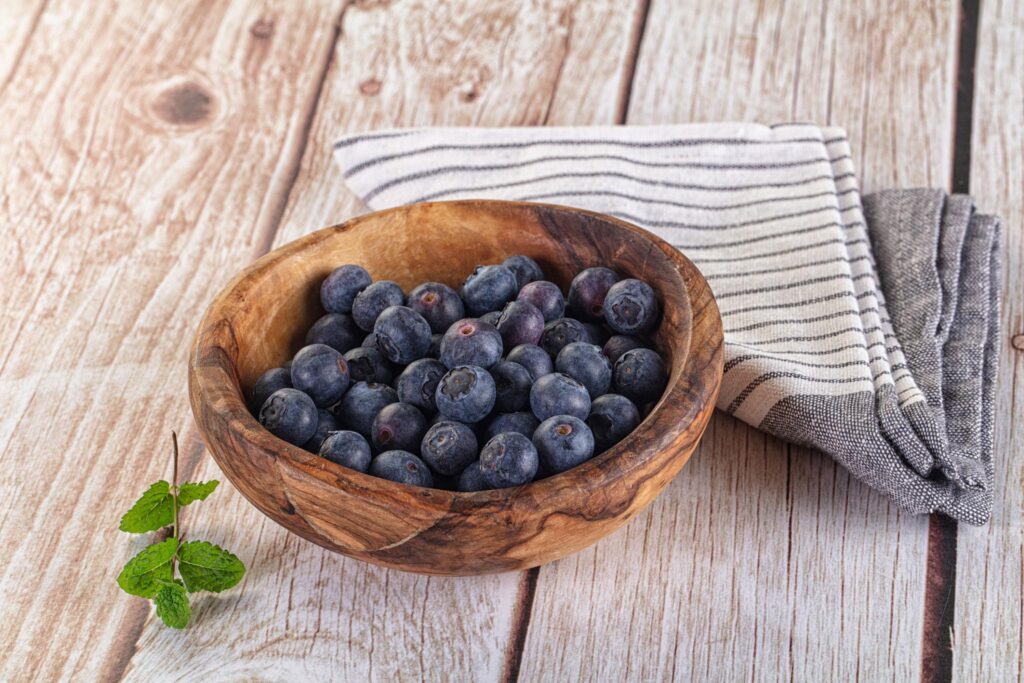 healthy blueberries for birds